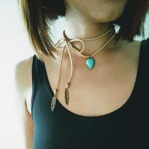 Jewelry - Tied on western necklace Jewelry - Tied on western necklace